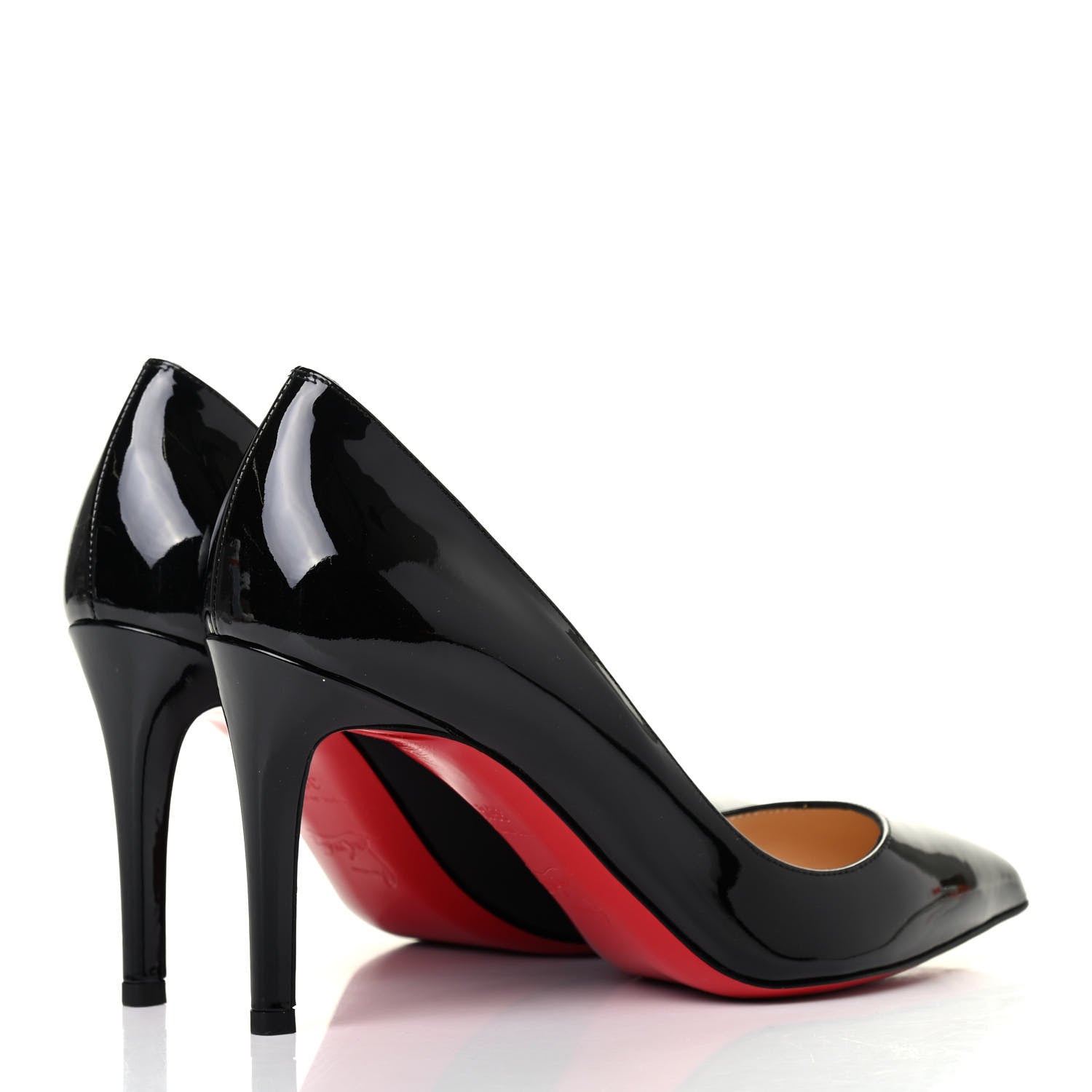 Christian Louboutin Patent Pigalle 85 Pumps 36.5 Black 3 of 4
