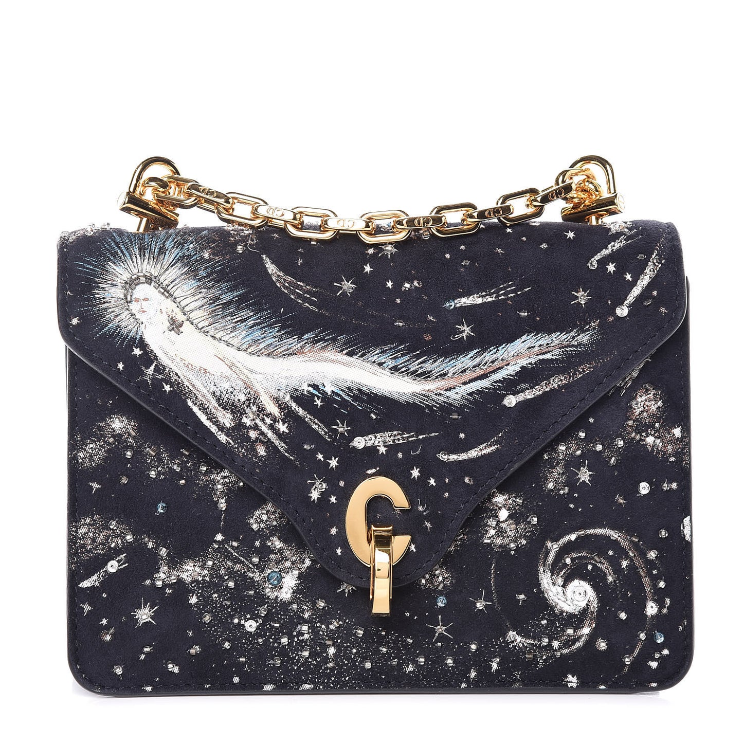 Suede Mini I Fell Blue C'est Flap Bag Blue