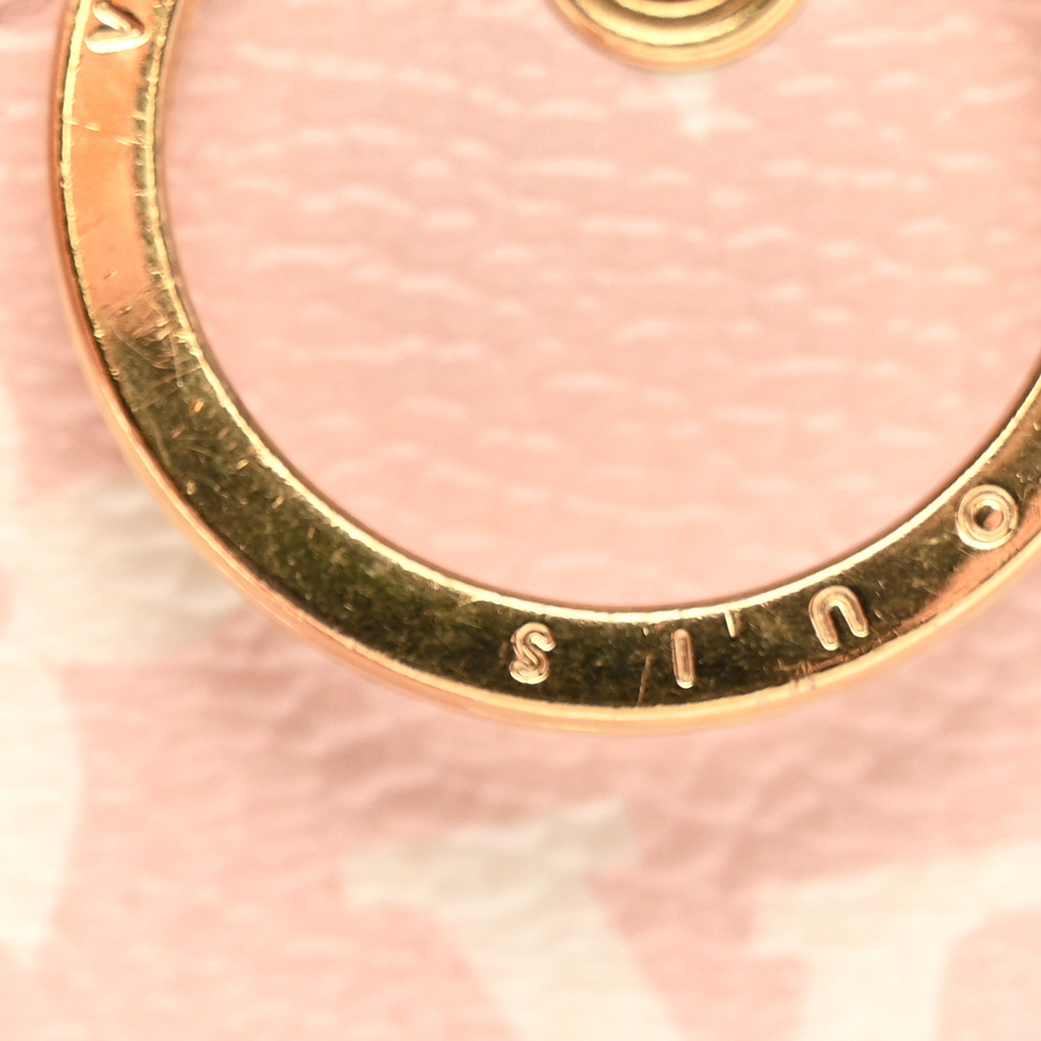 Louis Vuitton Monogram Giant Bag Charm Key Holder Rouge 7 of 9