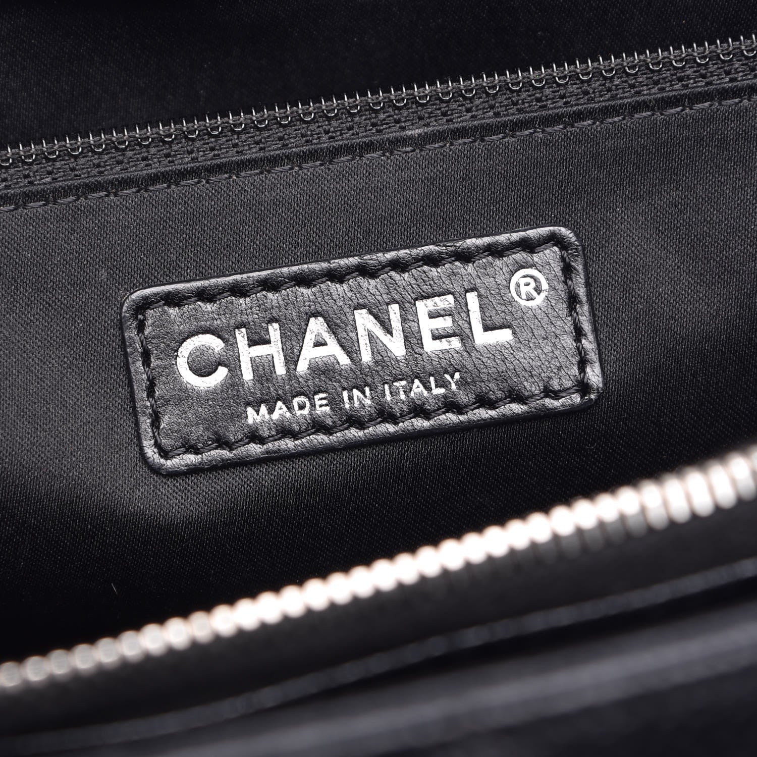Chanel Caviar Quilted Grand Shopping Tote GST Black 6 of 10
