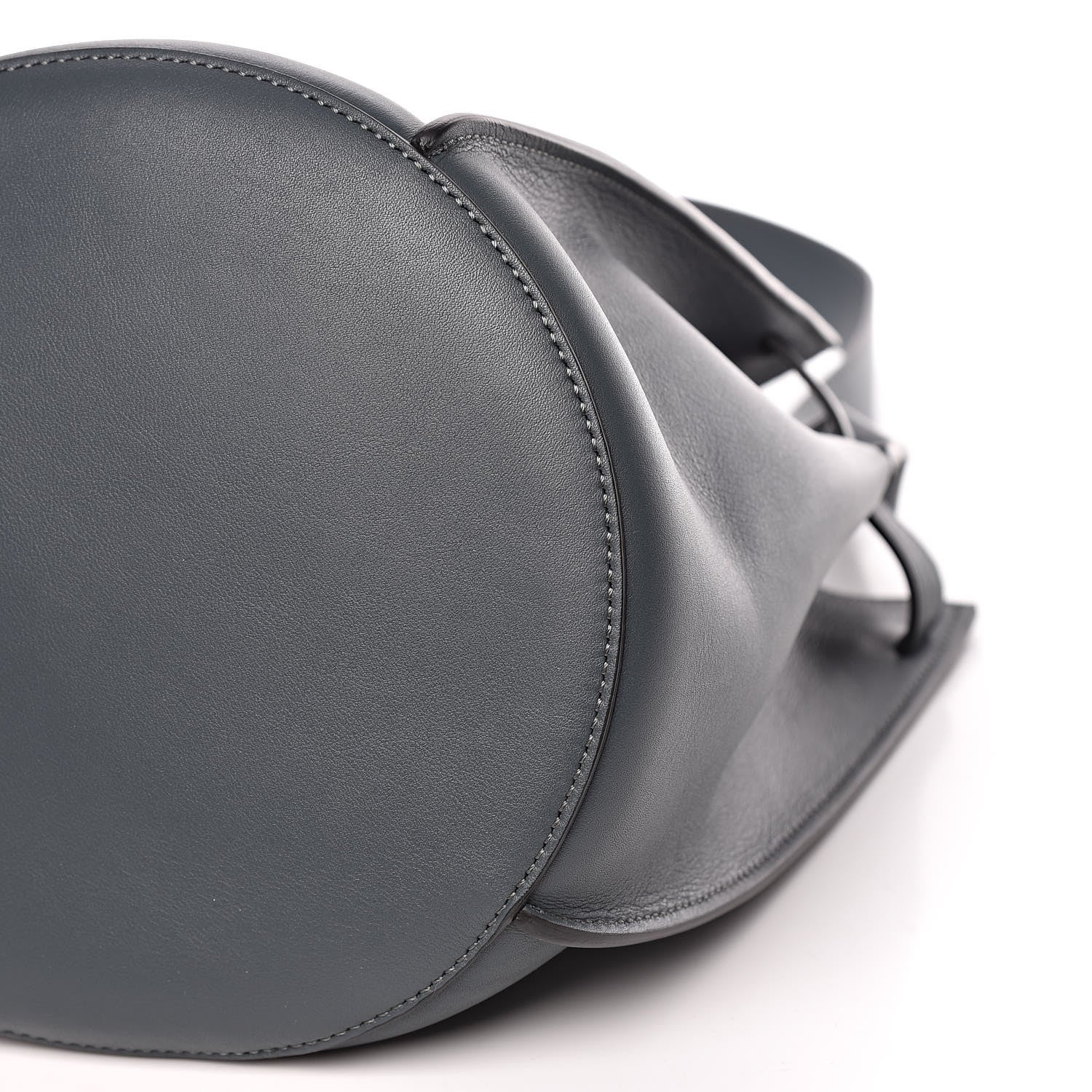 Celine Smooth Calfskin Long Strap Big Bucket Bag Slate 8 of 10