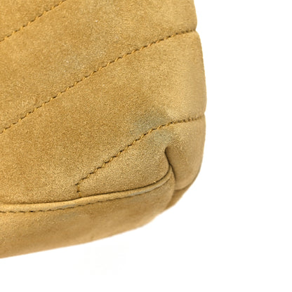 Saint Laurent Suede Toy Loulou Shoulder Bag Chartreuse 13 of 18