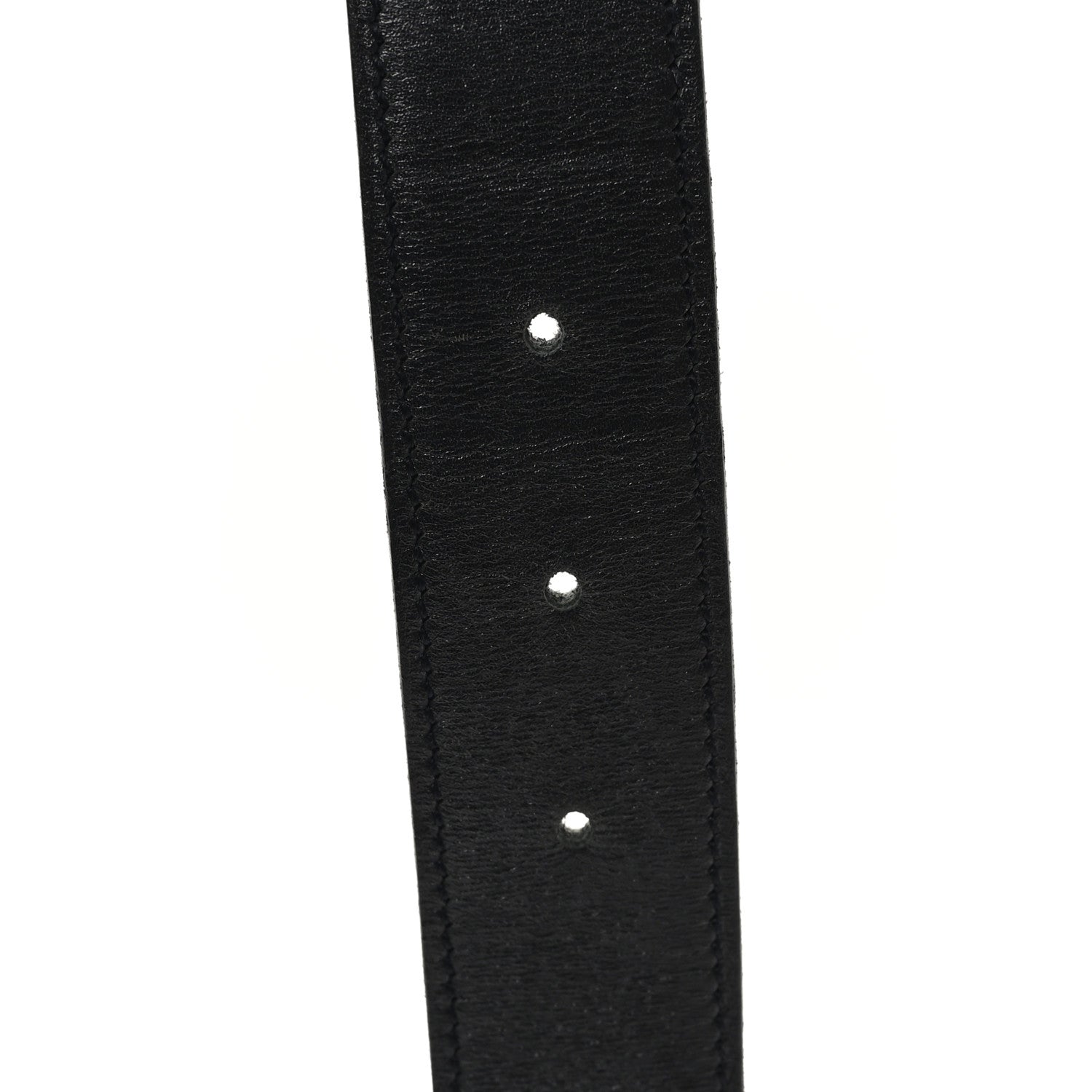 Hermes Box Togo 32mm H Belt 78 Black Gold 4 of 5