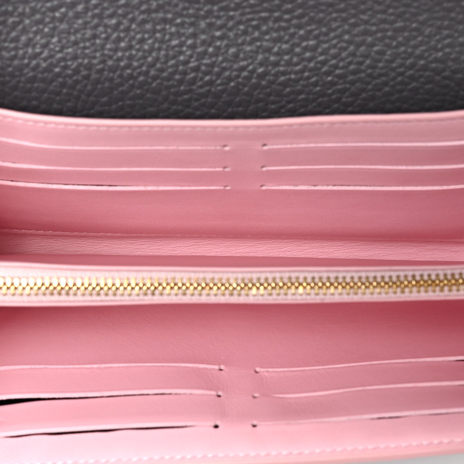 Louis Vuitton Taurillon Capucines Wallet Gris Bubble Gum 5 of 6