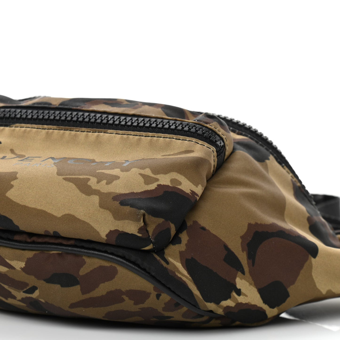 Nylon Logo Belt Bag Camouflage