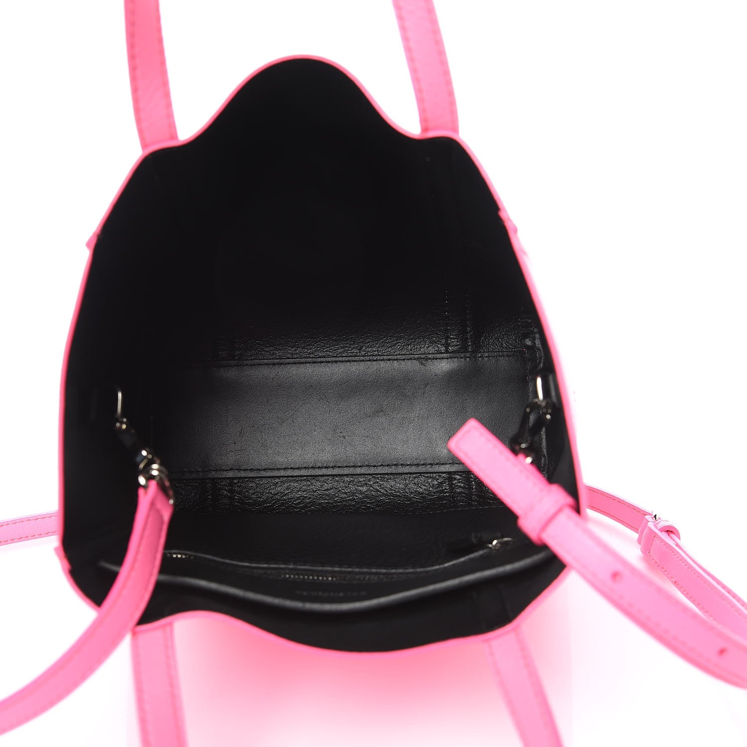 Balenciaga Calfskin XXS Everyday Tote Neon Pink 5 of 13