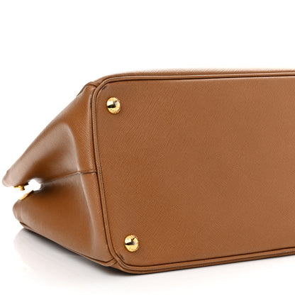 Prada Saffiano Lux Medium Tote Caramel 8 of 9