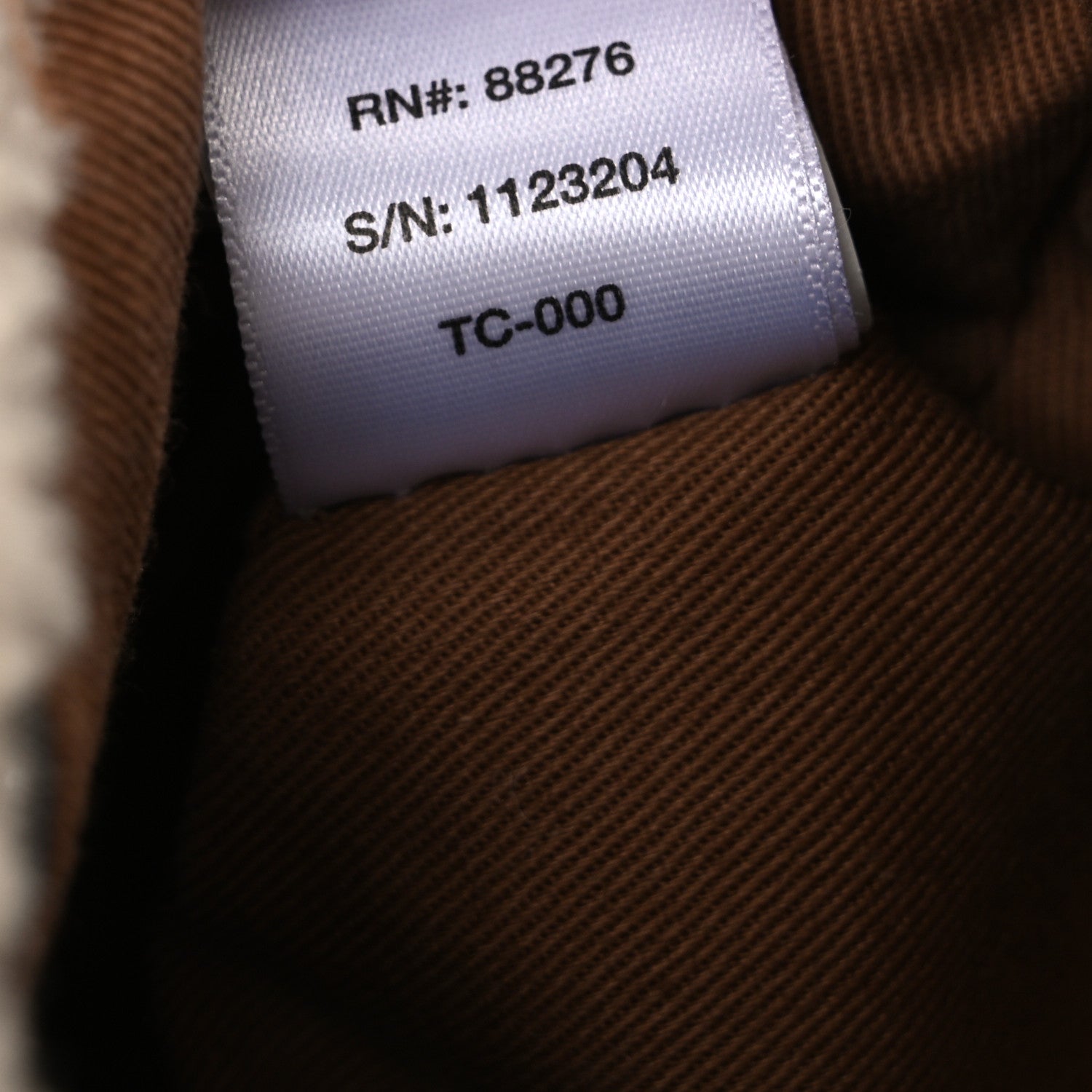 Telfar X UGG Suede shearling Small Shopping Bag Chestnut 8 of 12