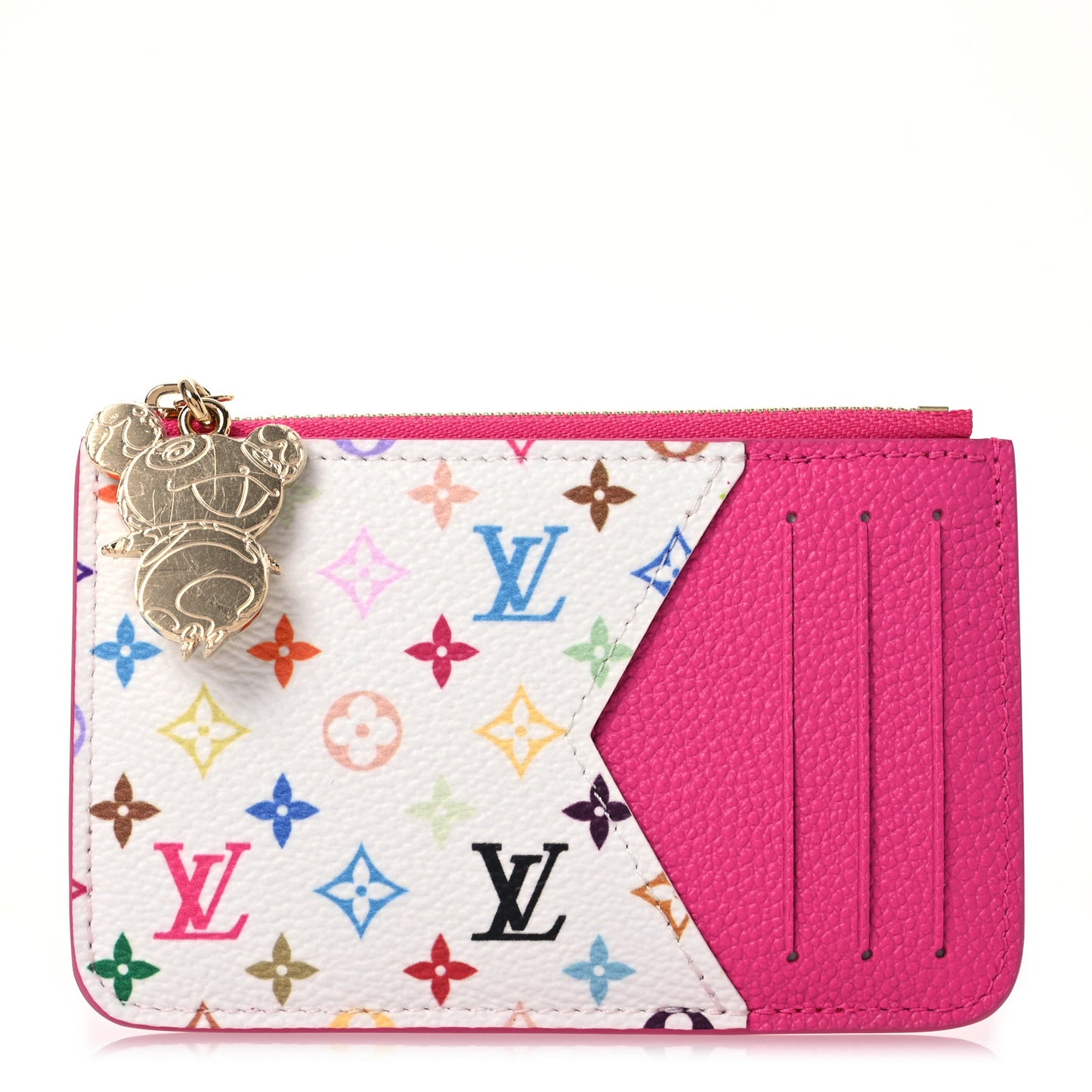 LV X TM Monogram Romy Card Holder Kawaii Pink