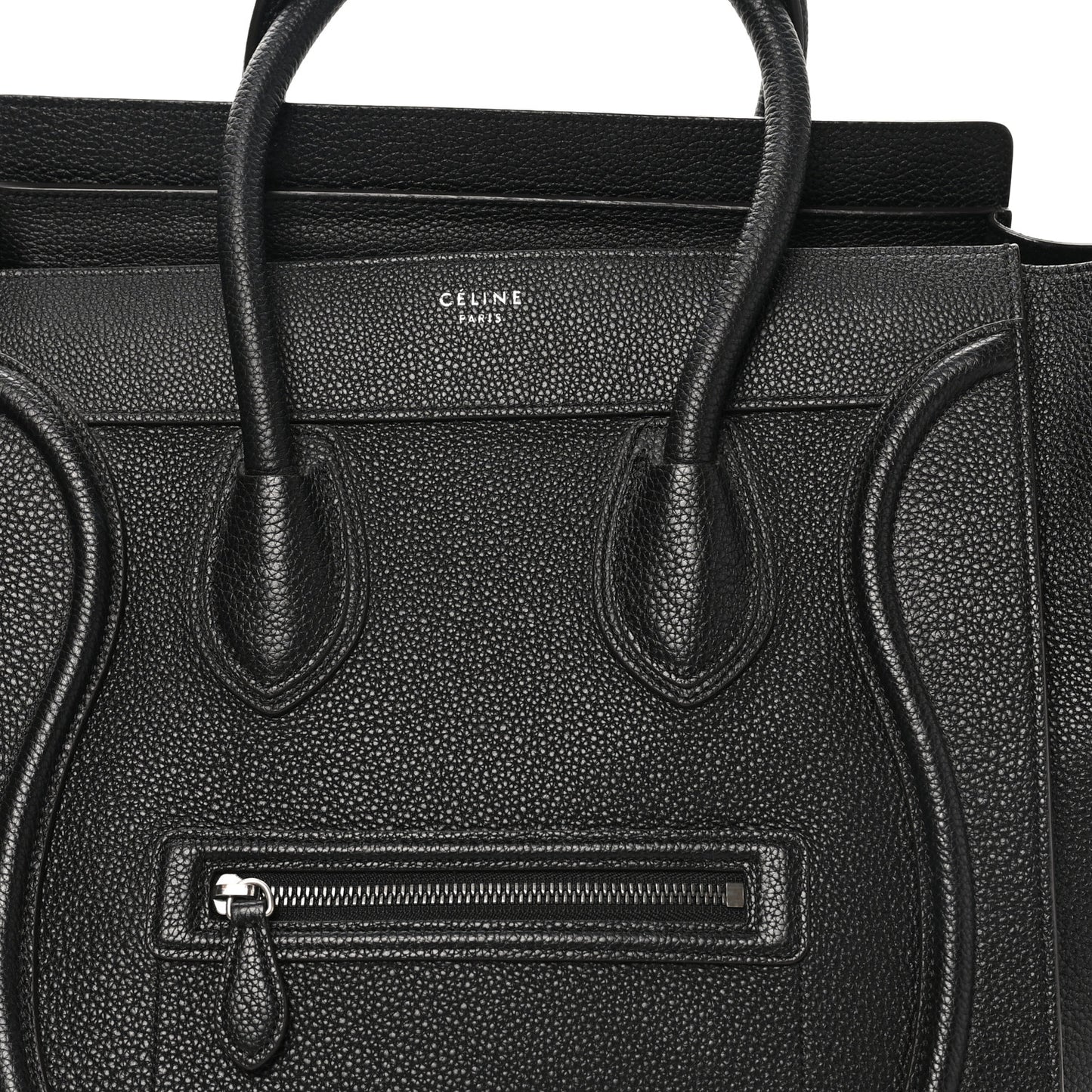 Smooth Calfskin Mini Luggage Black