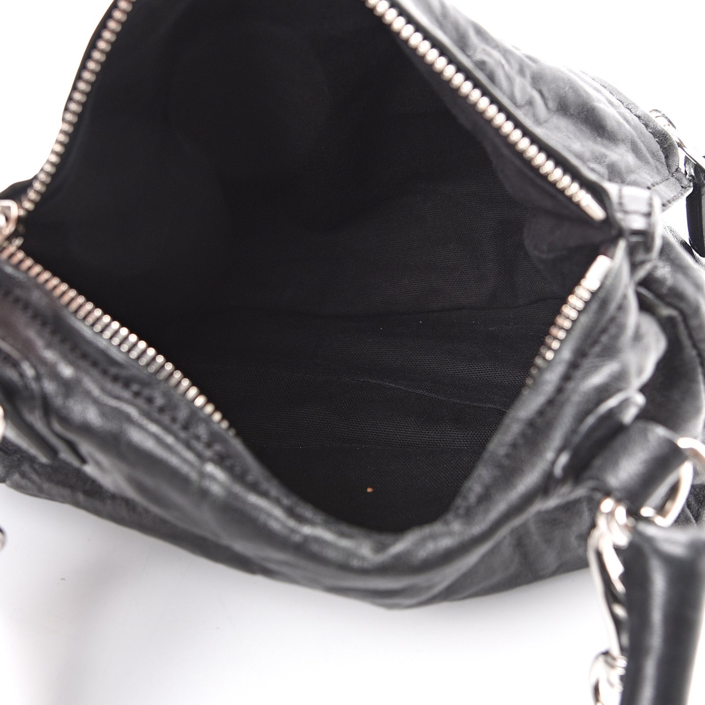 Tumbled Sheepskin Small Pandora Black