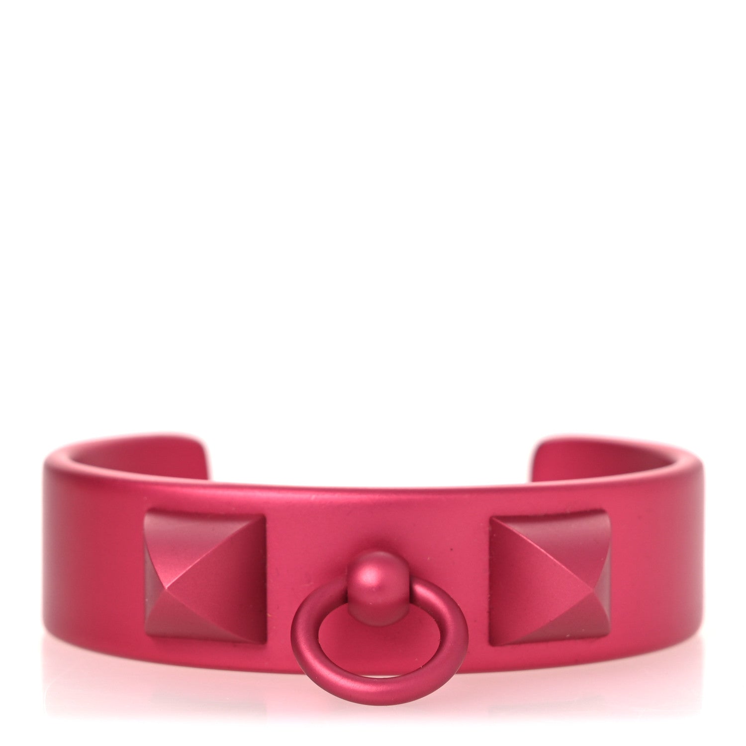Hermes Aluminium Sunset Medor Bracelet T3 Rose Couture 1 of 5