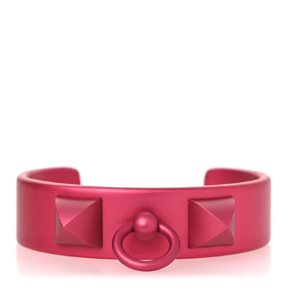 Hermes Aluminium Sunset Medor Bracelet T3 Rose Couture 1 of 5