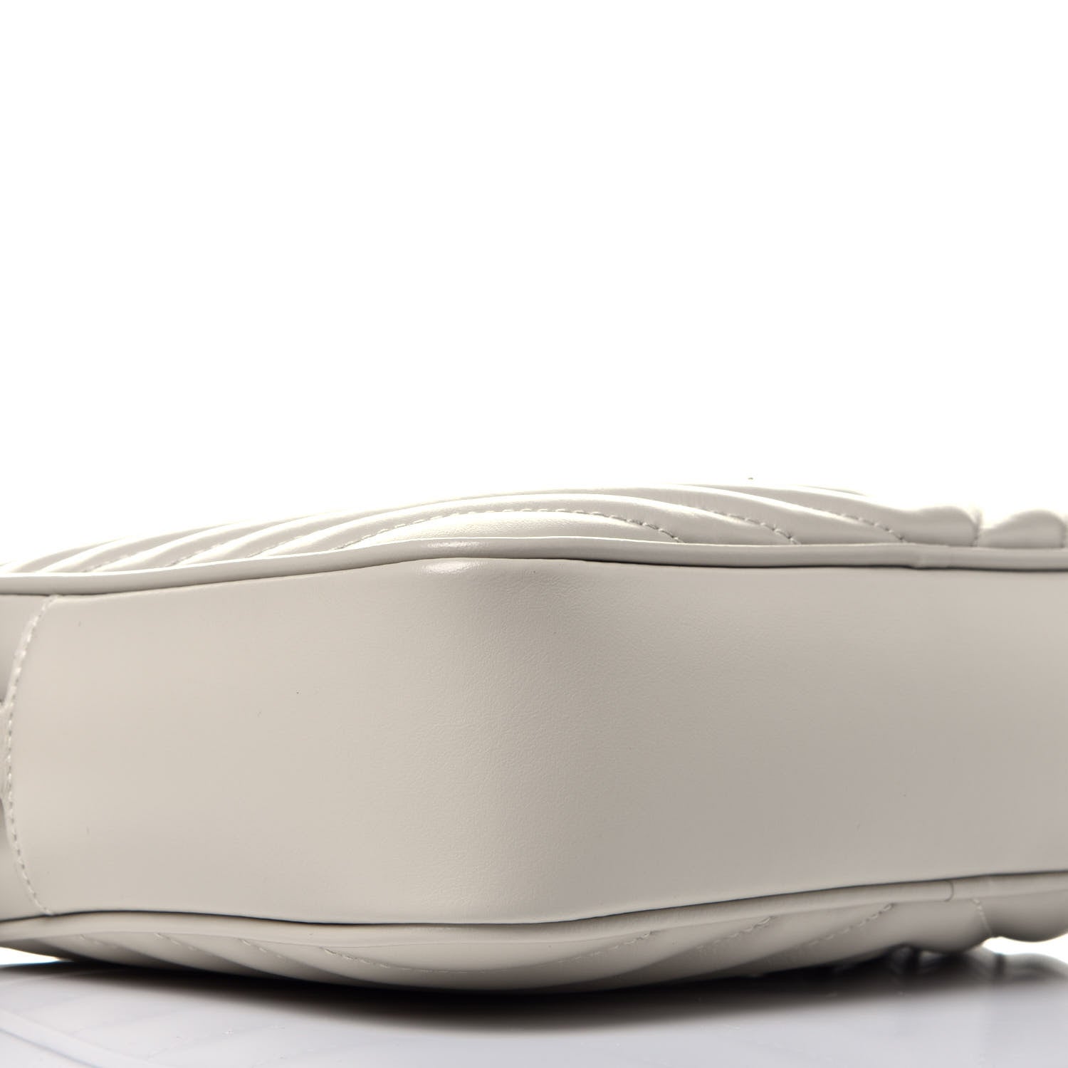 Saint Laurent Calfskin Matelasse Monogram Lou Camera Bag Crema Soft 8 of 9