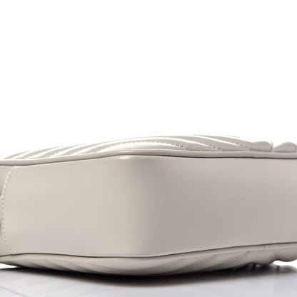 Saint Laurent Calfskin Matelasse Monogram Lou Camera Bag Crema Soft 8 of 9