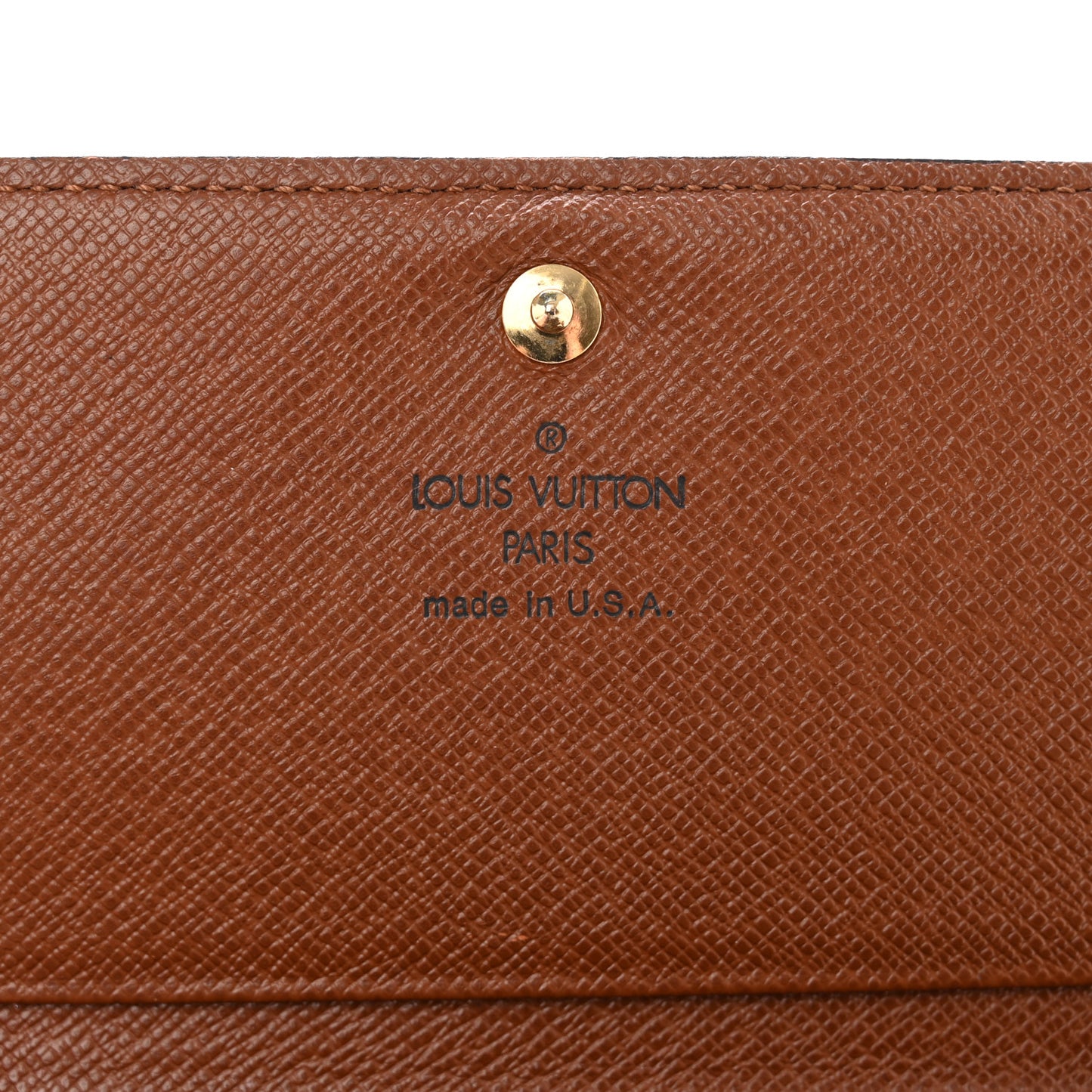 Monogram Porte-Monnaie Tresor Wallet