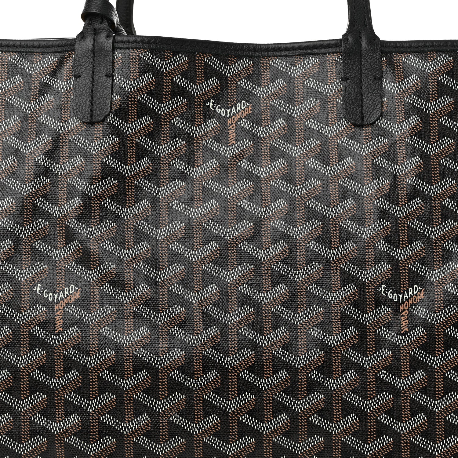 Goyard Goyardine Saint Louis PM Black 9 of 11