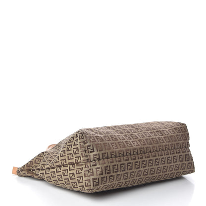 Fendi Zucchino Shopping Tote Beige 4 of 12