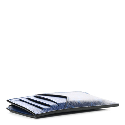 Louis Vuitton Monogram Taiga Coin Card Holder Cobalt 4 of 8