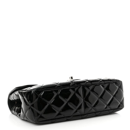 Chanel Patent Quilted Large Coco Shine Flap Black 4 of 13