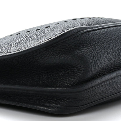 Hermes Taurillon Clemence Evelyne III PM Black 8 of 8