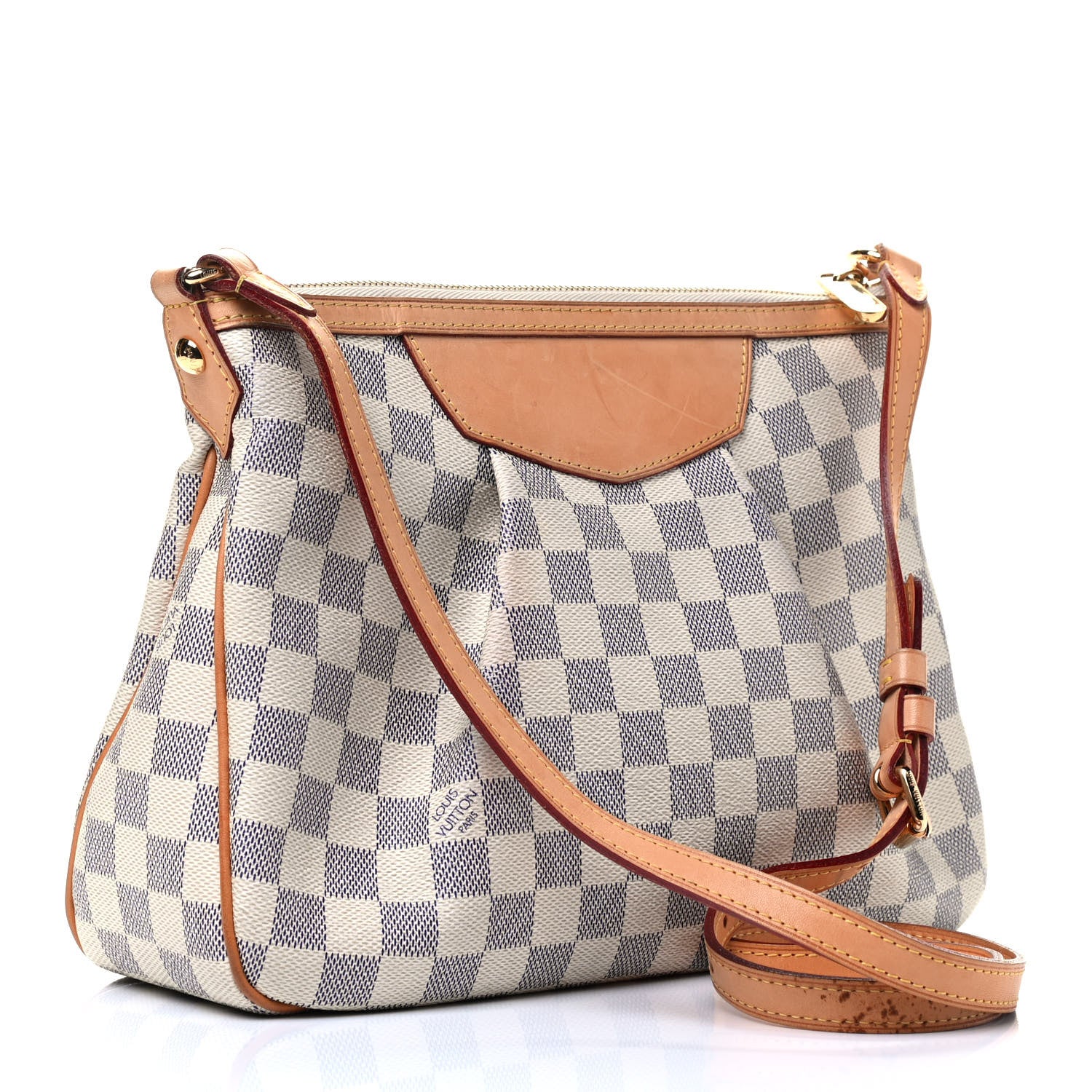 Louis Vuitton Damier Azur Siracusa PM 2 of 5