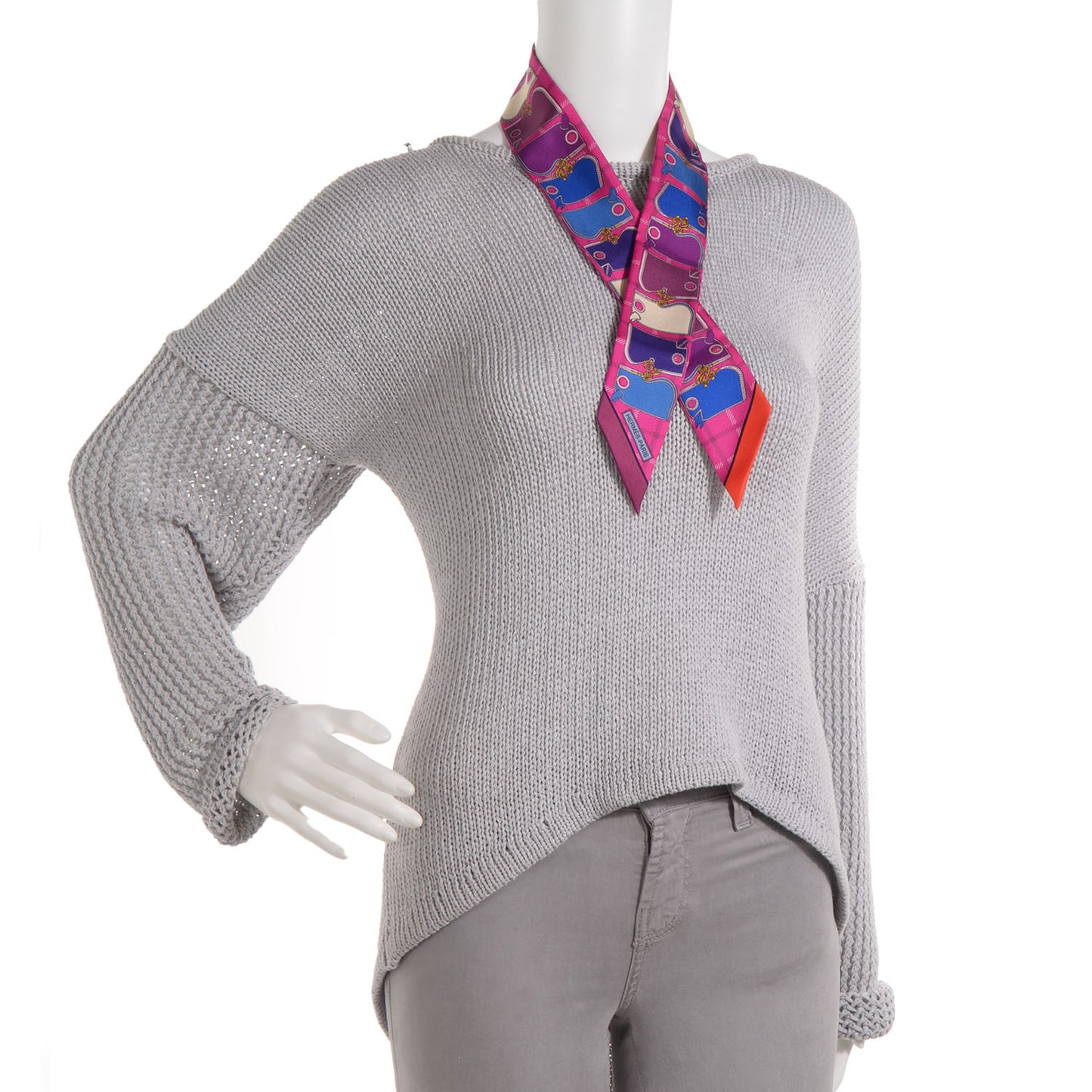 Silk Camails Twilly Scarf