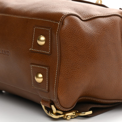 Mulberry Natural Leather Cara Delevingne Convertible Backpack Brown 12 of 12