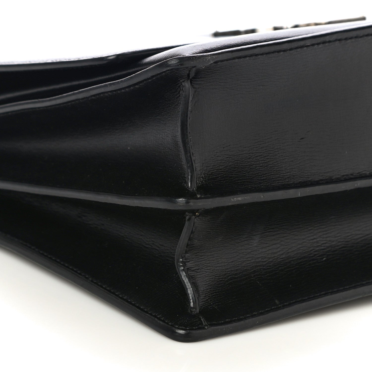 Saint Laurent Calfskin Medium Monogram Sunset Black 9 of 12