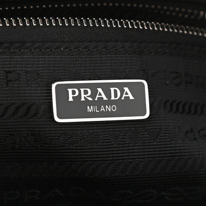 Prada Nylon Tessuto Impuntu Quilted Crossbody Bag Black 7 of 7