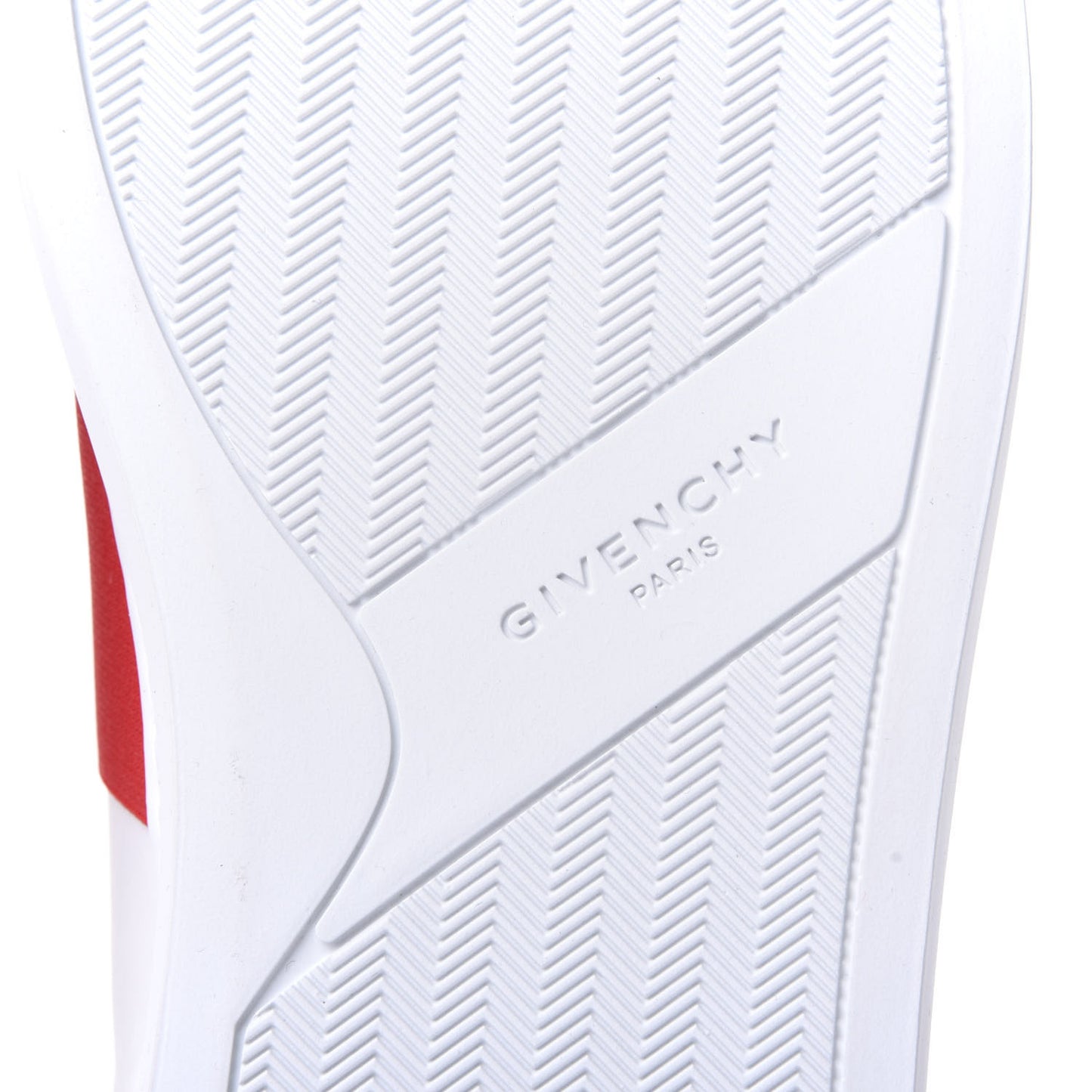 Calfskin Band Logo Mens Urban Street Sneakers 42 White Red