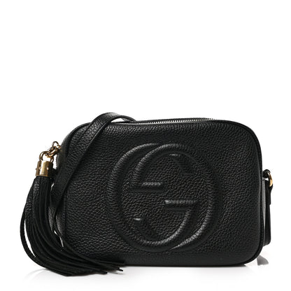 Gucci Pebbled Calfskin Small Soho Disco Bag Black 1 of 9