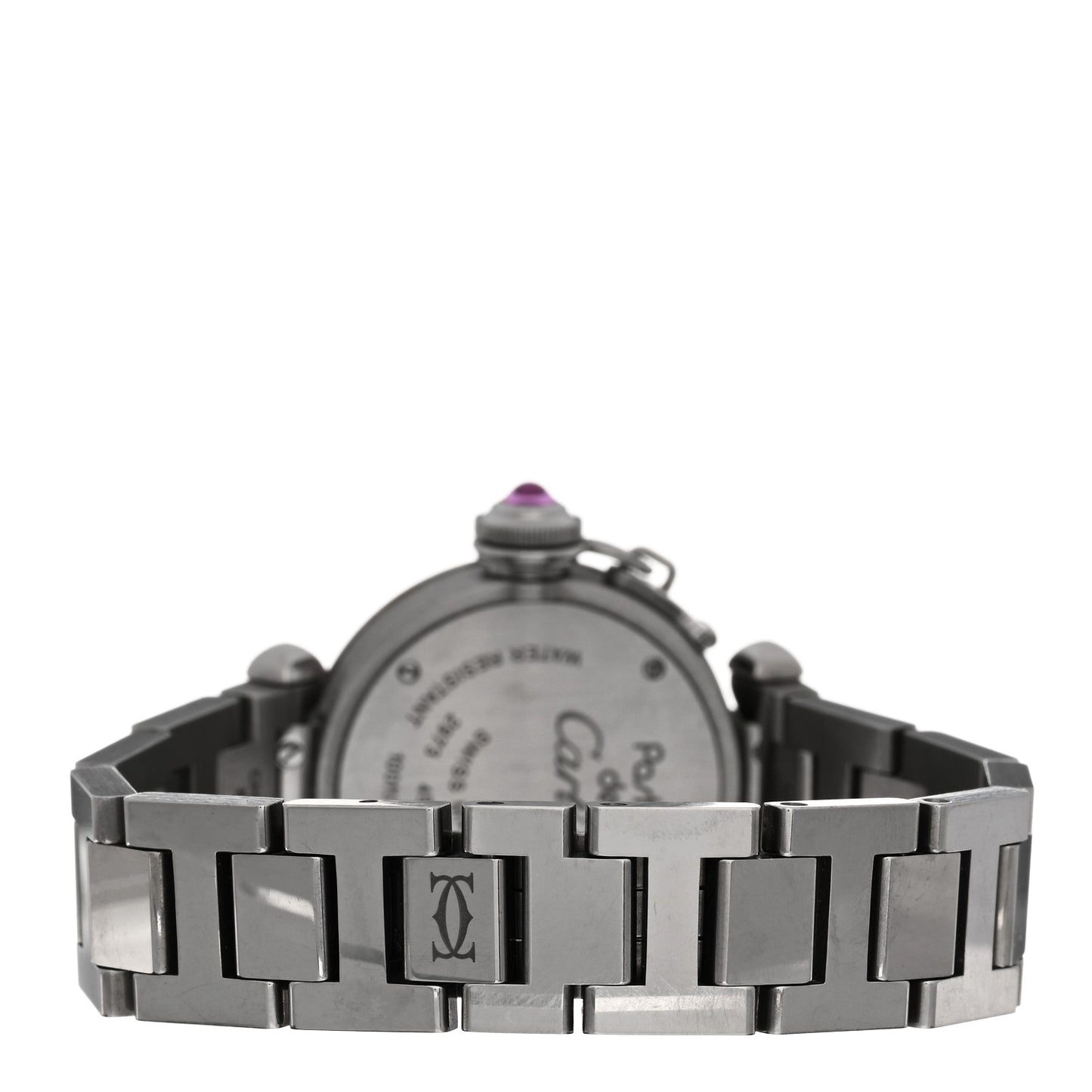 Stainless Steel 27mm Miss Pasha Quartz Watch Pink