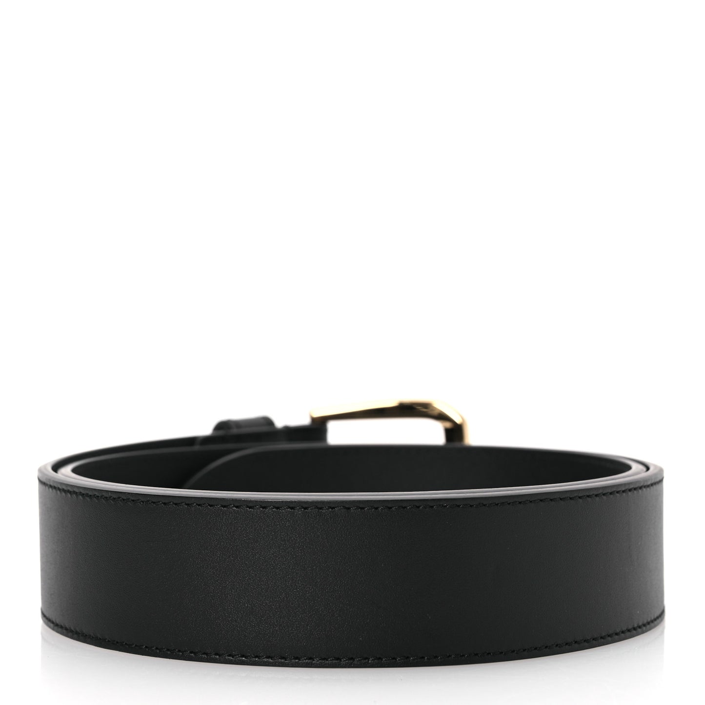Calfskin Interlocking G 35mm Belt 85 34 Black