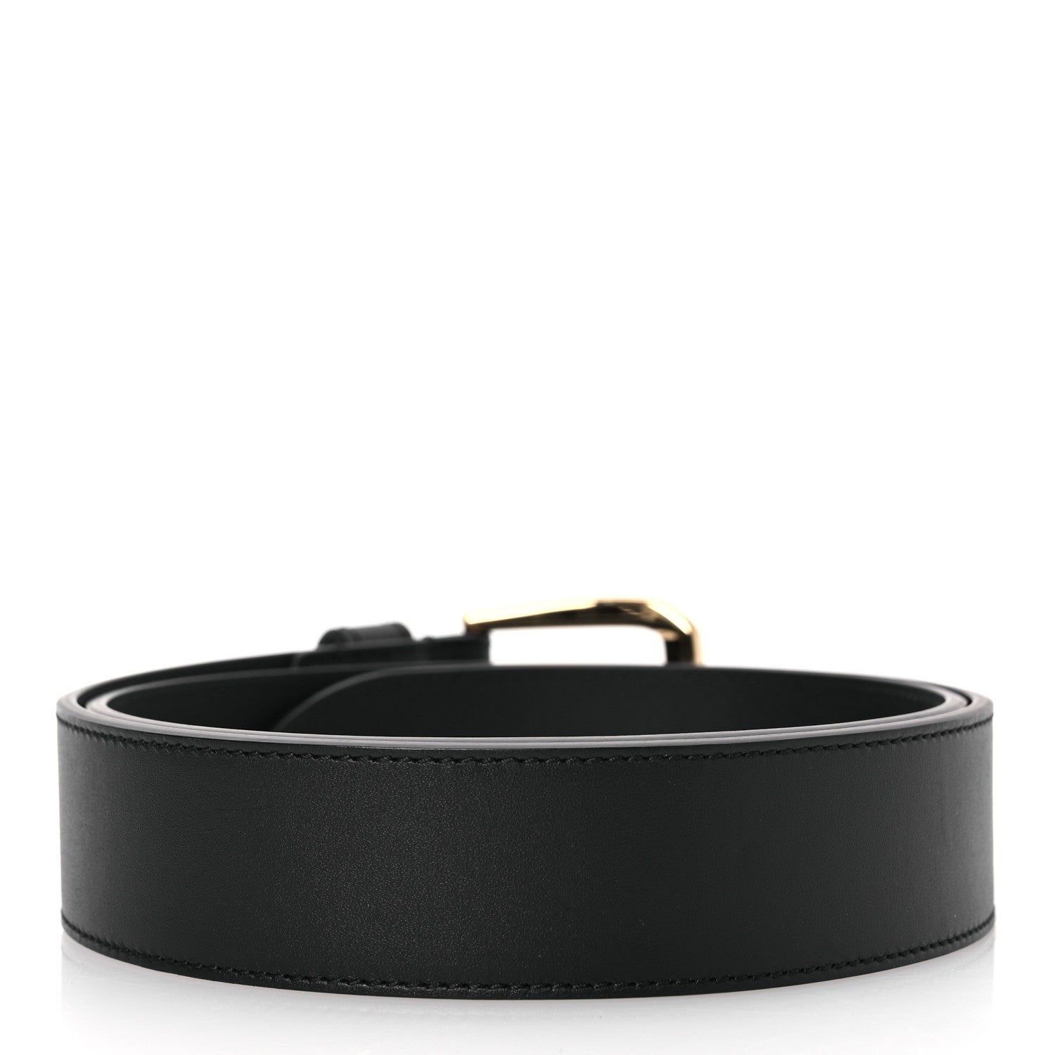 Gucci Calfskin Interlocking G 35mm Belt 85 34 Black 2 of 5