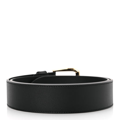 Gucci Calfskin Interlocking G 35mm Belt 85 34 Black 2 of 5