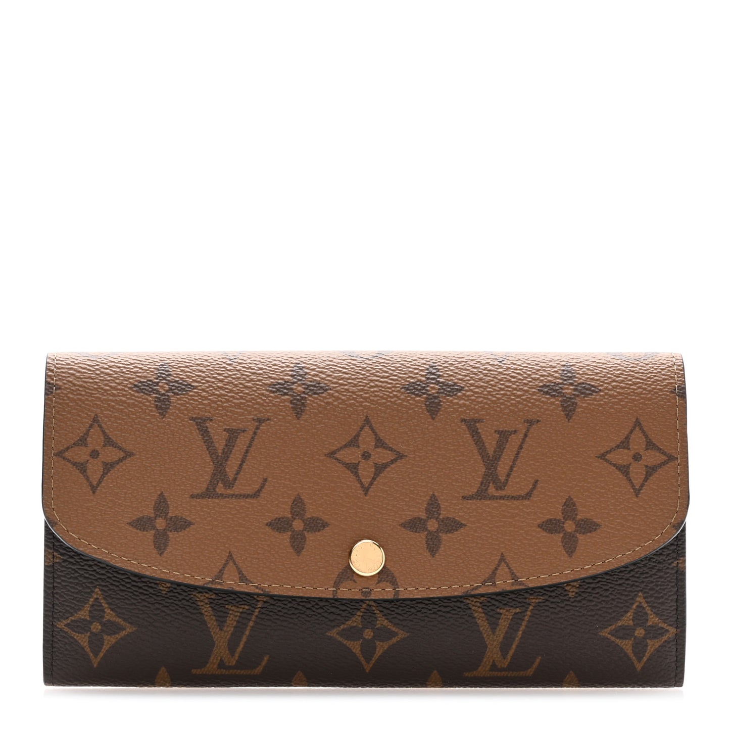 Reverse Monogram Emilie Wallet
