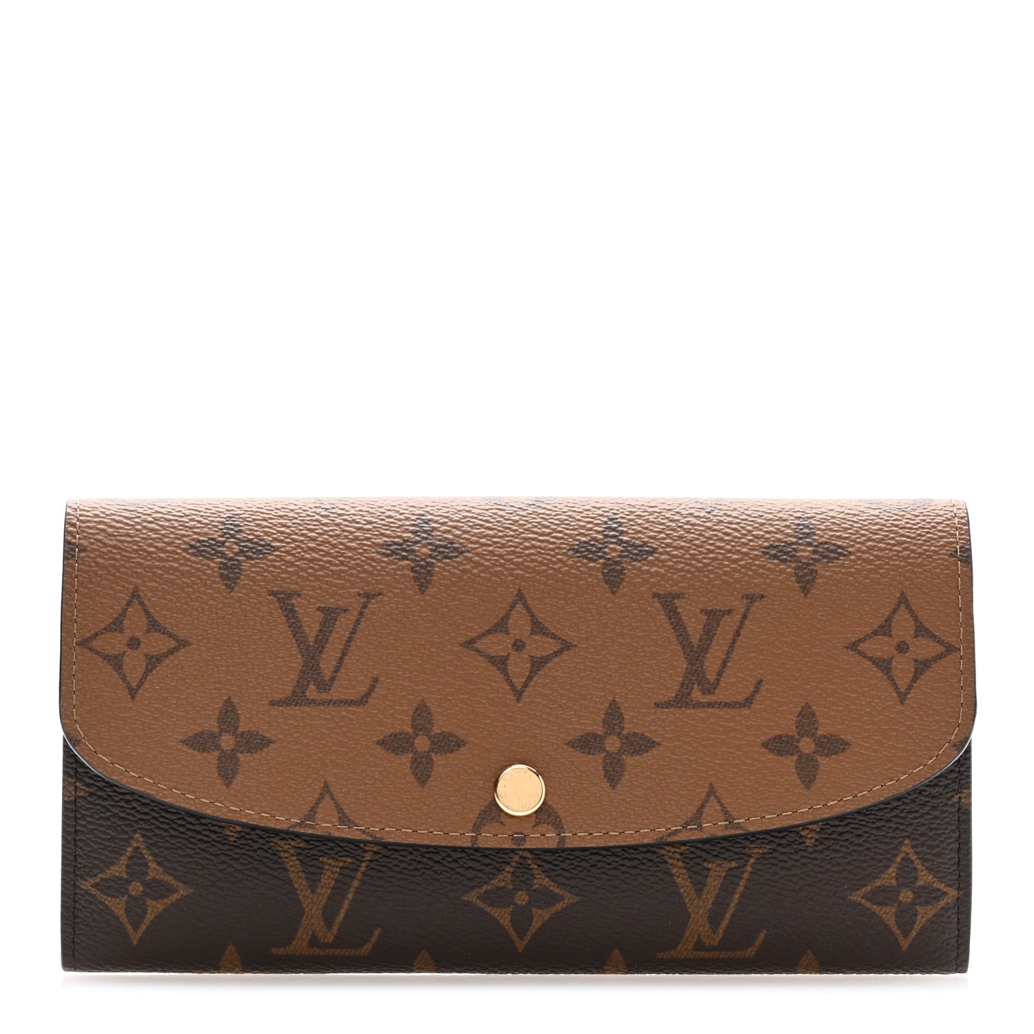 Louis Vuitton Reverse Monogram Emilie Wallet 1 of 8
