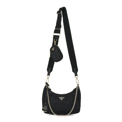 Prada Nylon Re-Edition 2005 Shoulder Bag Black 1 of 15