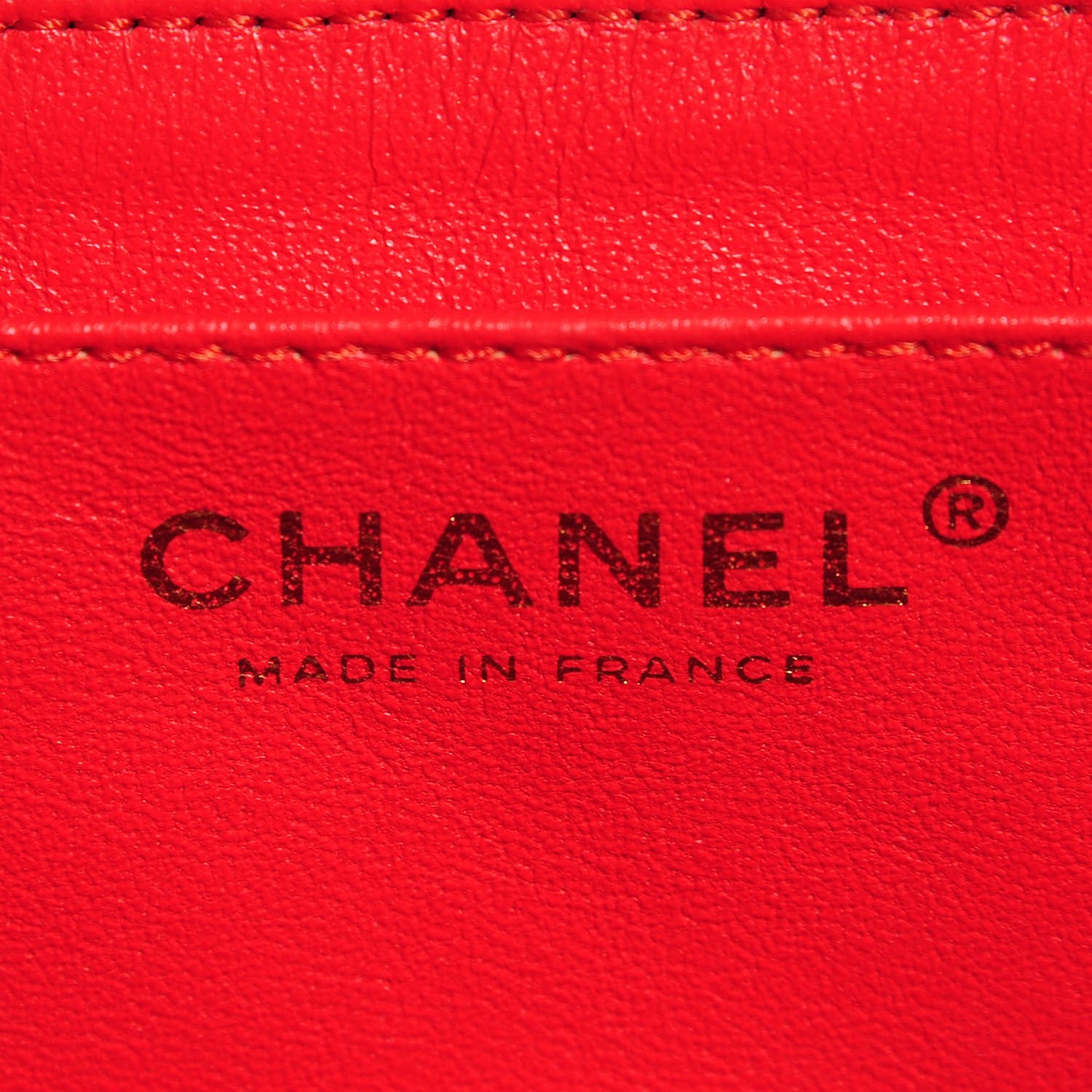 Chanel Washed Lambskin Quilted Maxi Single Flap Red 7 of 8