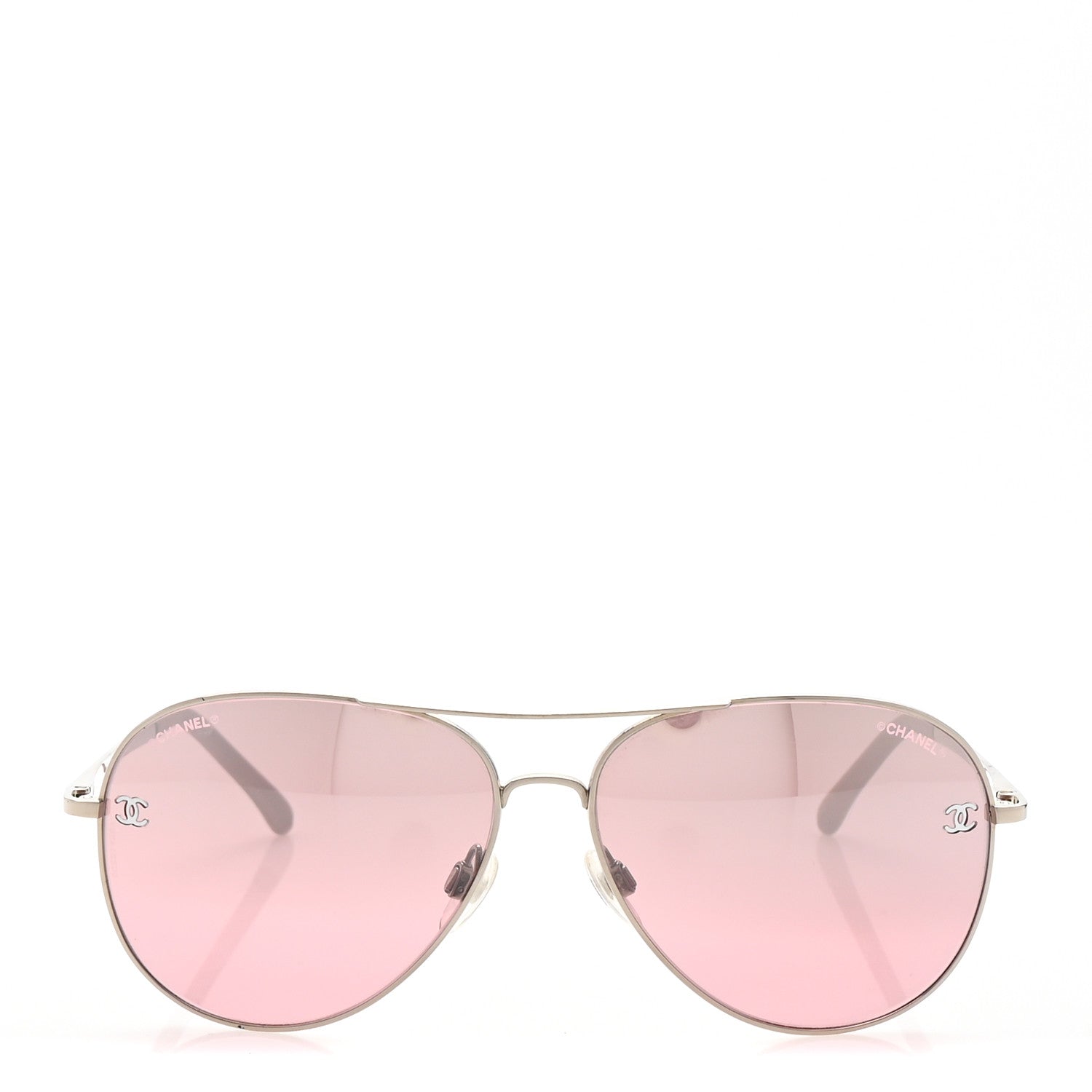 Chanel Aviator CC Sunglasses 4189-T-Q Pink 2 of 8