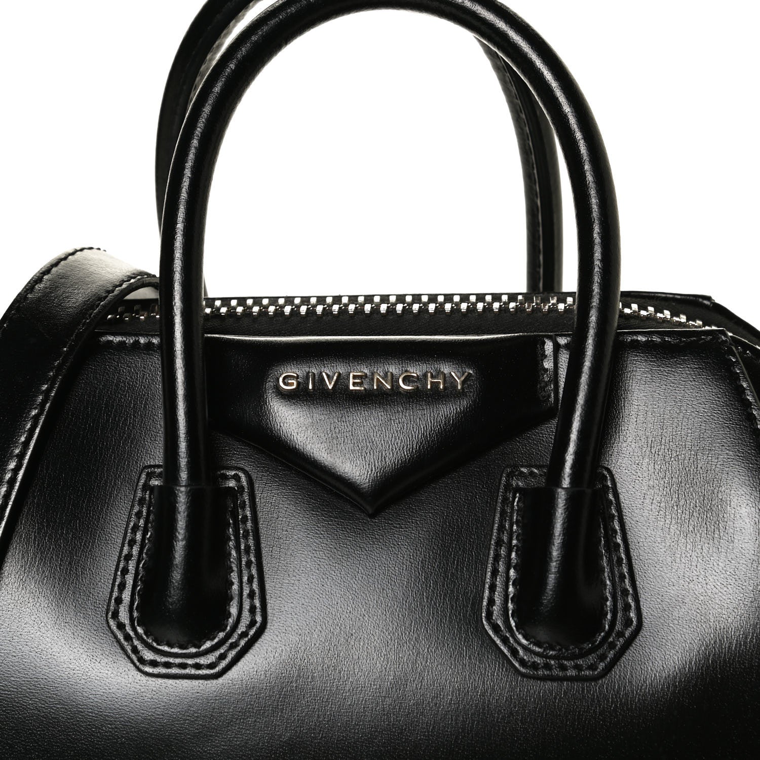 Givenchy Shiny Lord Calfskin Mini Antigona Black 8 of 14