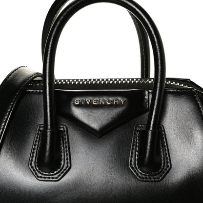 Givenchy Shiny Lord Calfskin Mini Antigona Black 8 of 14