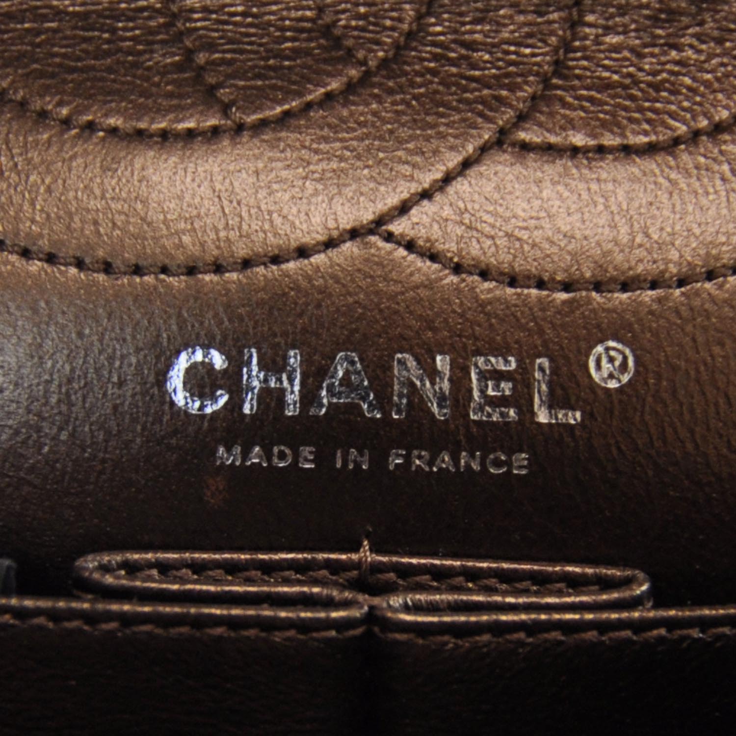 Chanel Calfskin 2.55 Reissue 226 Flap Bronze 7 of 9