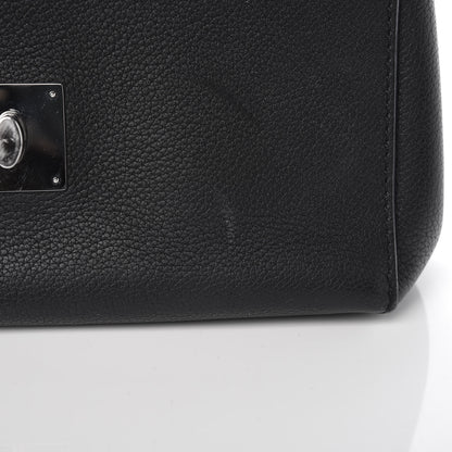 Louis Vuitton Calfskin Lockme II Chain Bag BB Black 7 of 10