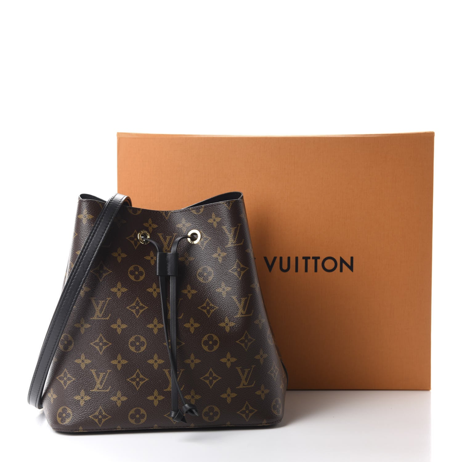 Louis Vuitton Monogram Neonoe MM Black 10 of 10