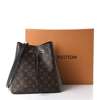 Louis Vuitton Monogram Neonoe MM Black 10 of 10