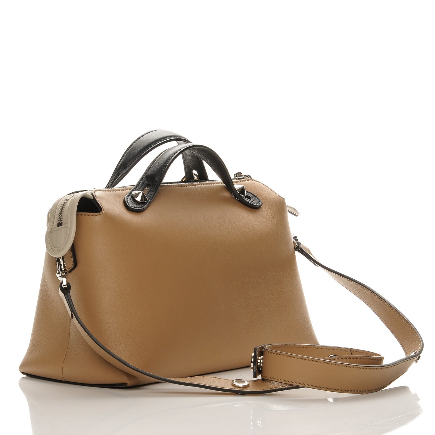Vitello Dolce 4 Color Medium By The Way Boston Bag Sand Grano Multicolor