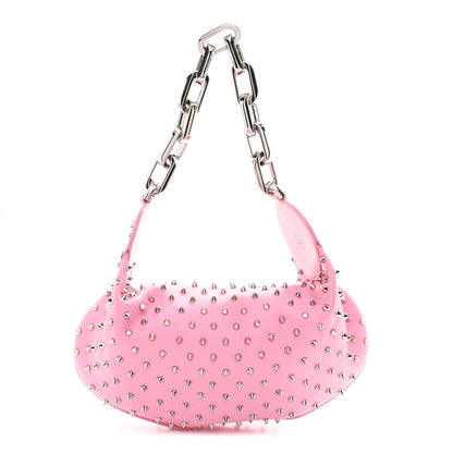 Christian Louboutin Calfskin Studded Le 54 Shoulder Bag Calipso 1 of 11