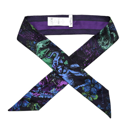 Christian Dior Silk Mitzah Scarf Multicolor 1 of 4